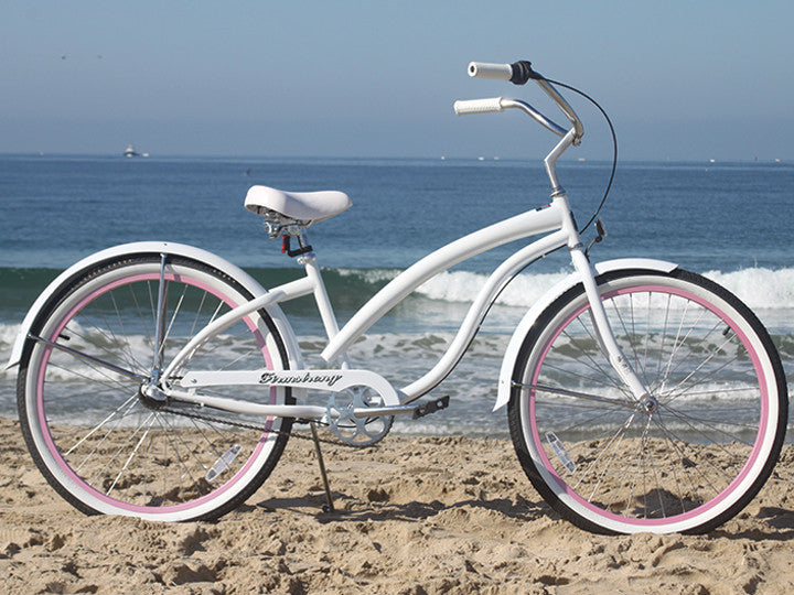 Firmstrong Women's 26 Inch 3 Speed Beach Cruiser Bike - Bella Fashionista