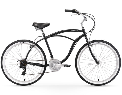 Firmstrong Urban Man 26" 21 Speed Beach Cruiser Bicycle