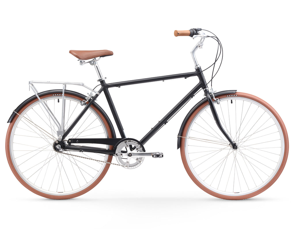 city bike gears Sixthreezero 26 Inch Men's 3 Speed City Bike - Cruiser Bicycle
