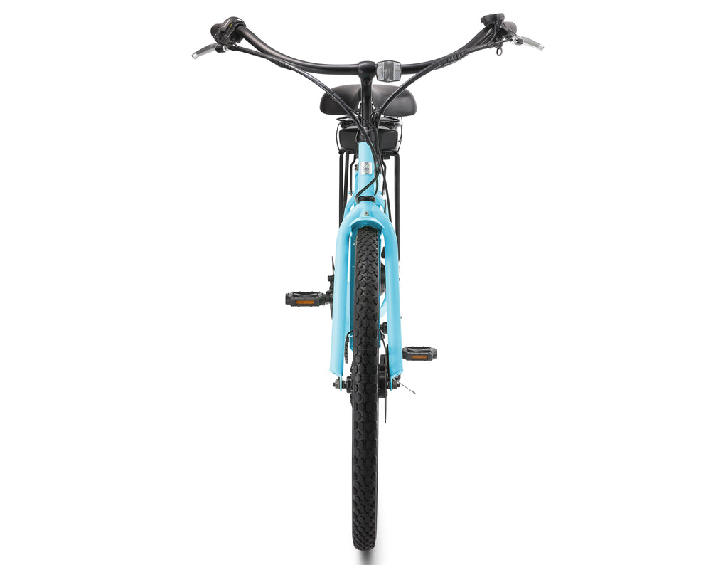 sixthreezero electric-bicycles around the block women's beach cruiser bicycle sixthreezero Around the Block 500W - Women's 26" Seven Speed Beach Cru