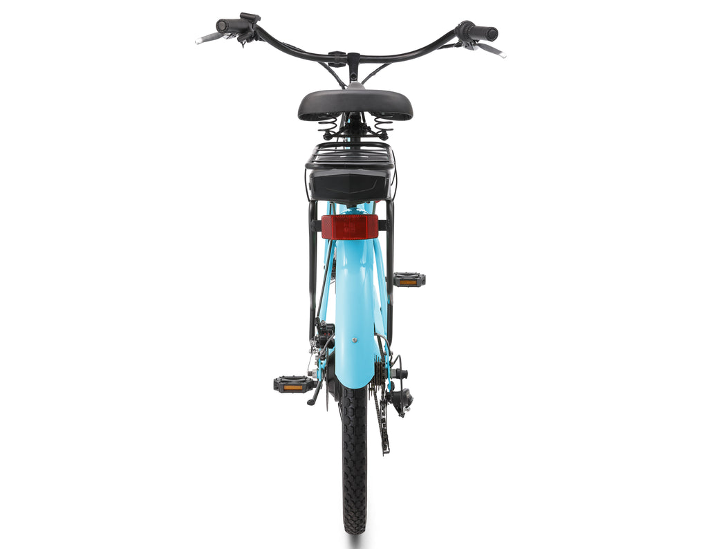 sixthreezero electric-bicycles around the block women's beach cruiser bike sixthreezero Around the Block 500W - Women's 26" Seven Speed Beach Cru
