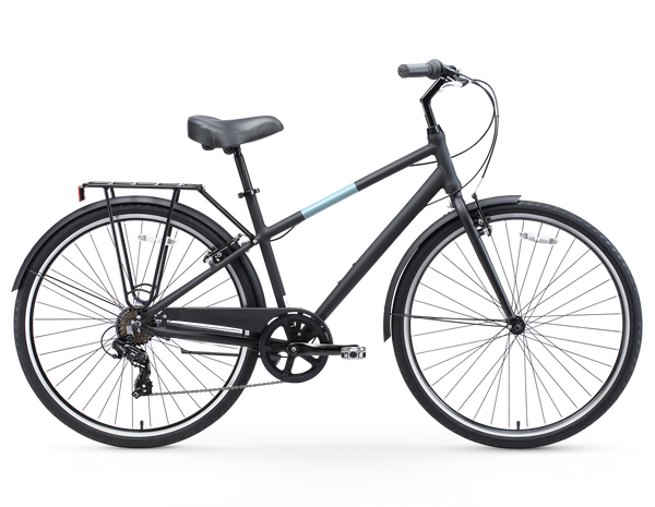 sixthreezero Reach Your Destination Men's 7sp Hybrid Bike, Matte