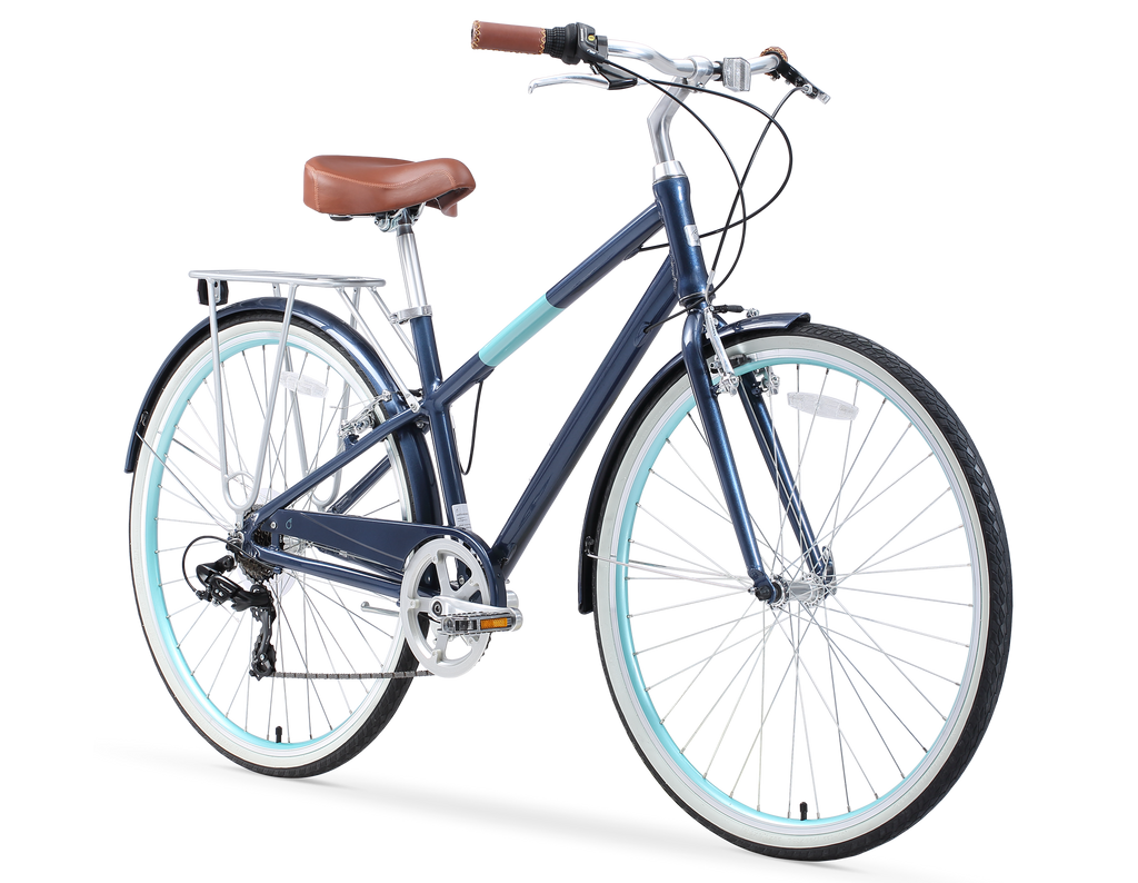 Sixthreezero reach your destination online women's 7 speed hybrid bicycle