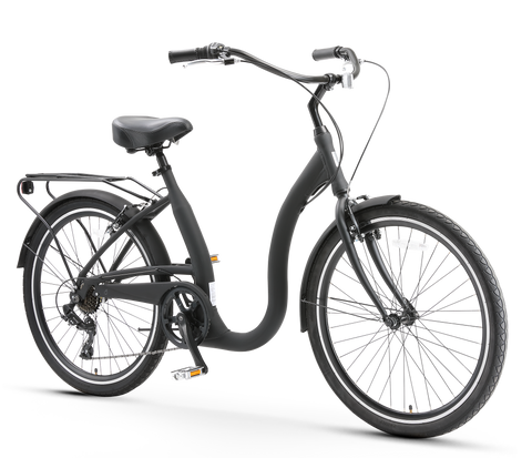 sixthreezero Simple Step-Thru Men's 7-Speed Bicycle