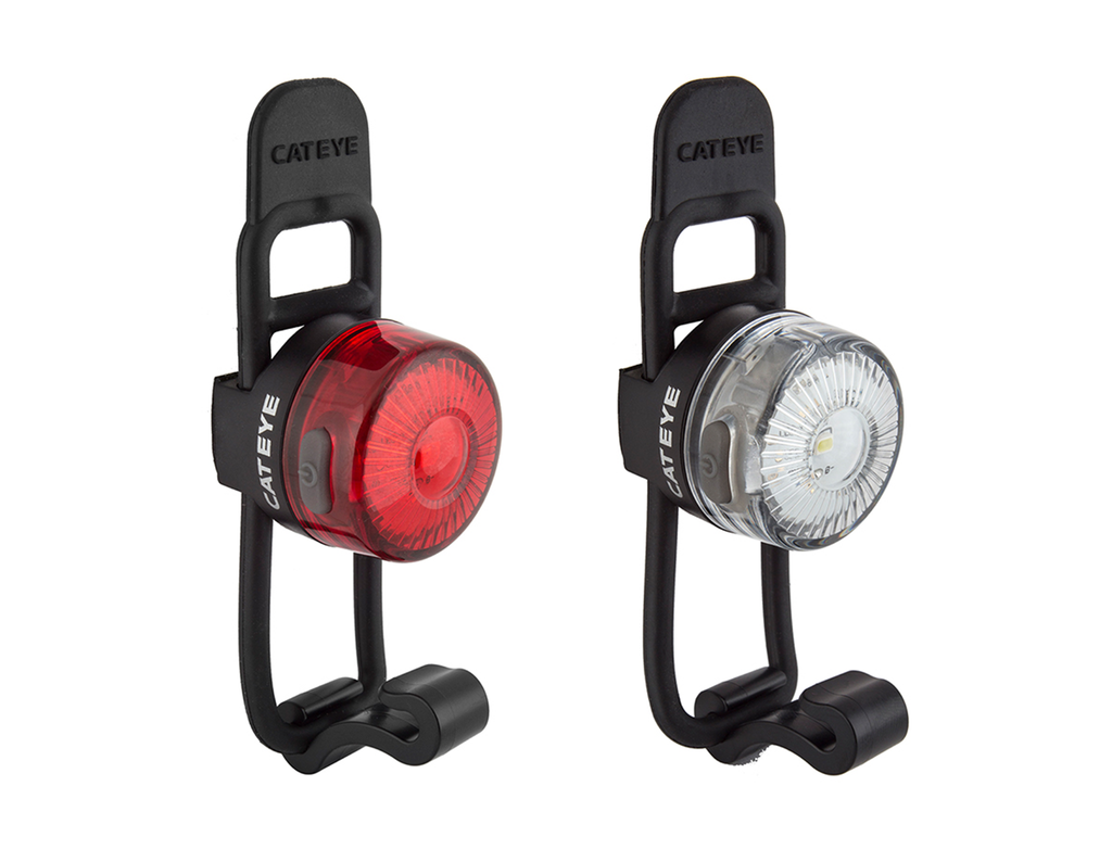 Cateye Combo Loop USB Rechargeable Safety Light Set