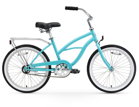 sixthreezero Around the Block Girl's 20" Single Speed Beach Cruiser Bicycle