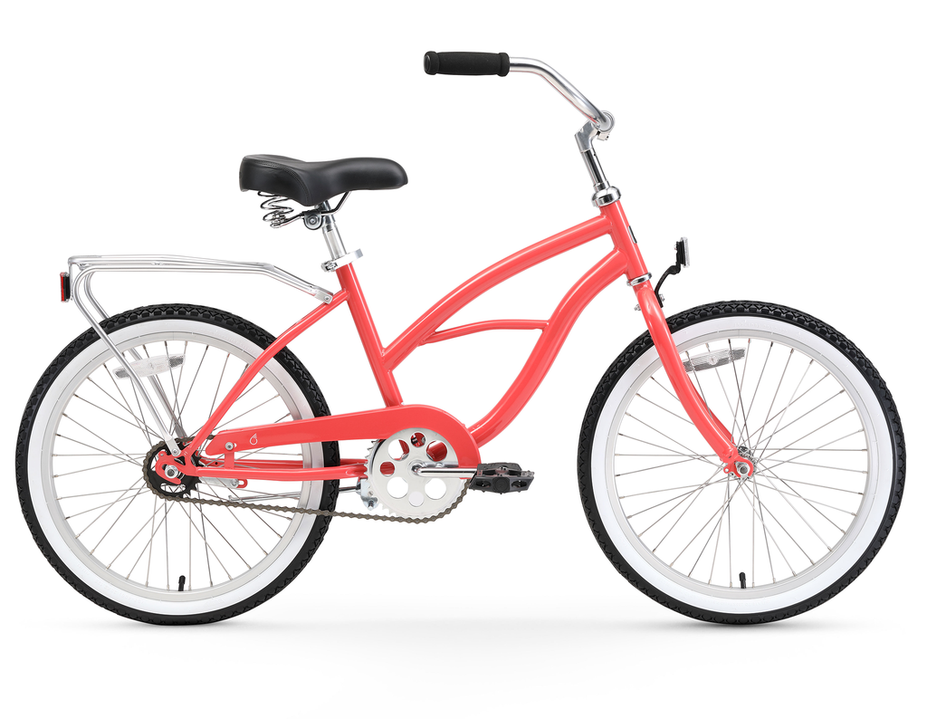 Sixthreezero girl's 20 inch single speed beach cruiser bicycle deals