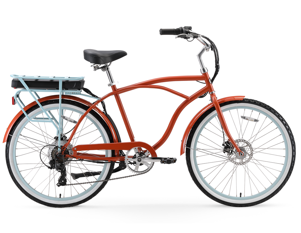 Mens electric online cruiser bike