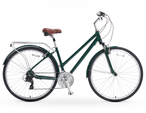 A/O Rosa 21-Speed Hybrid Commuter Bicycle