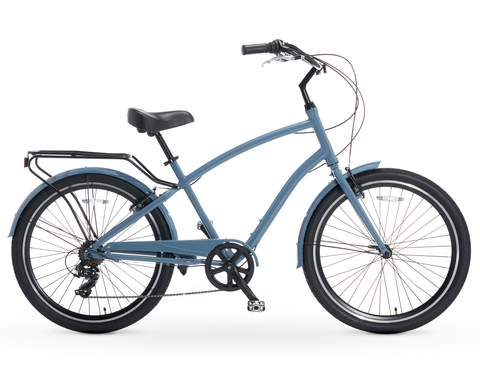sixthreezero EVRYjourney - Men's 26-Inch 7-Speed Sport Hybrid Cruiser Bicycle