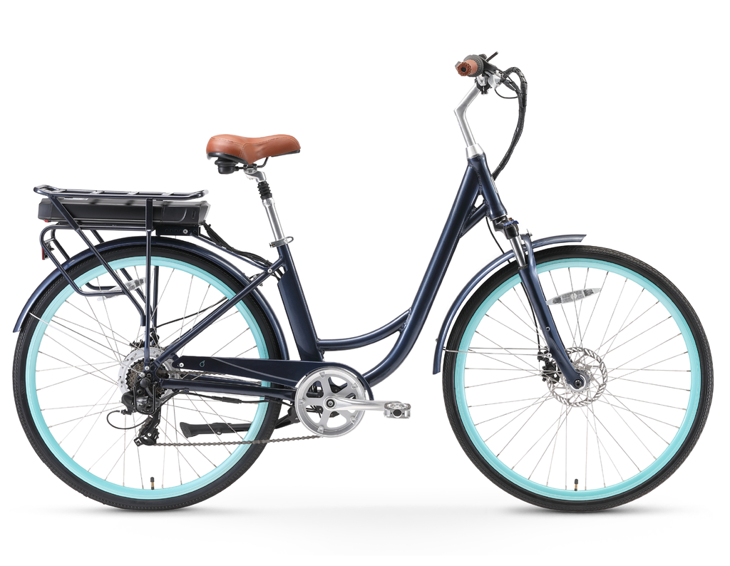 sixthreezero Body Ease Women s 500W 7 Speed Step Through Electric