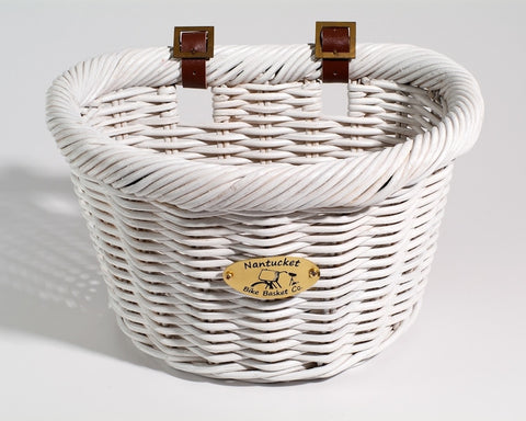 Nantucket Cruiser Collection Front Wicker Baskets - Adult Size