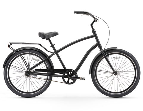 sixthreezero EVRYjourney - Men's 26-Inch Single Speed Sport Hybrid Cruiser Bicycle