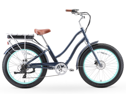 sixthreezero EVRYjourney 500W FAT Tire - Women's 7-Speed Electric Bicycle