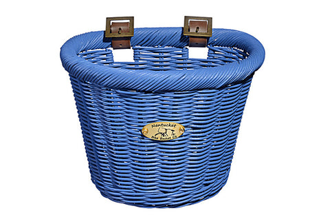 Nantucket Gull &amp; Buoy Collection Front Wicker Baskets - Child Size