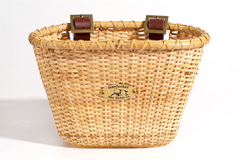 Nantucket Lightship Collection Front Wicker Basket -  Child Size