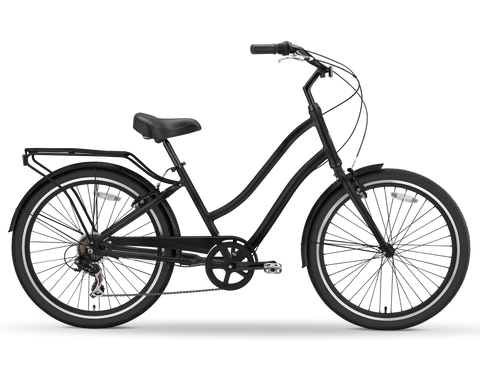 sixthreezero EVRYjourney - Men's 26-Inch 7-Speed Sport Hybrid Cruiser Bicycle