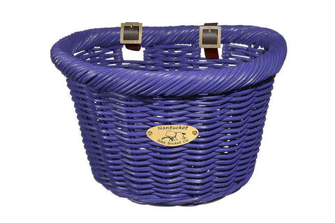 Nantucket Cruiser Collection Front Wicker Baskets - Adult Size