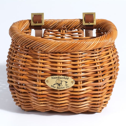 Nantucket Cisco Collection Front Wicker Baskets - Adult Size
