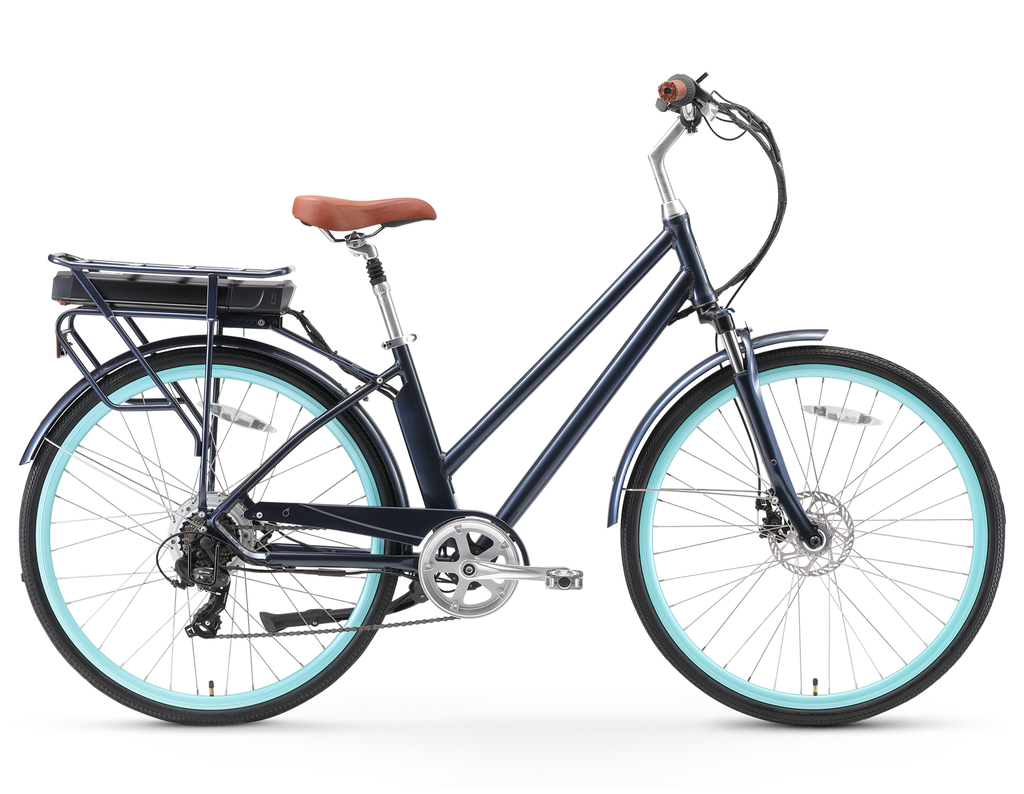 sixthreezero Pave n' Trail Women's 500W 7-Speed Electric Bicycle | Beachbikes sixthreezero Pave n' Trail Women's 500W 7-Speed Electric Bicycle | Beachbikes