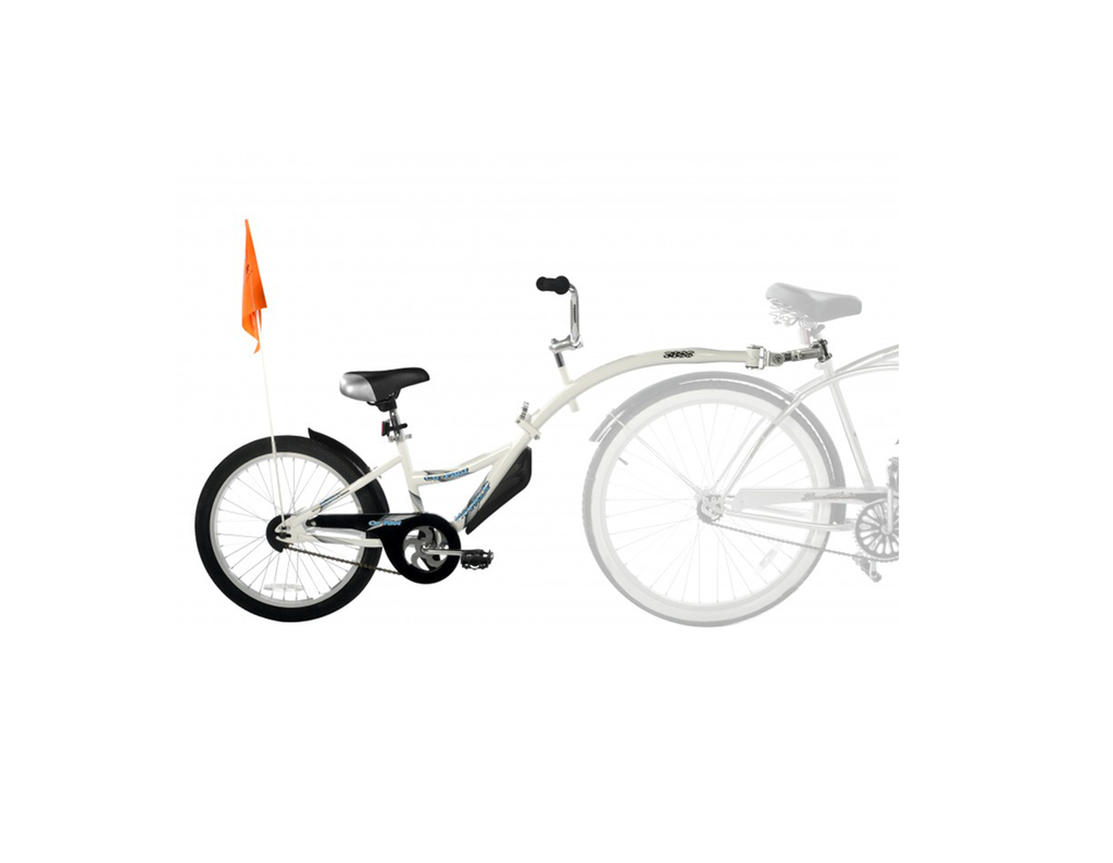 Co pilot bike trailer top attachment