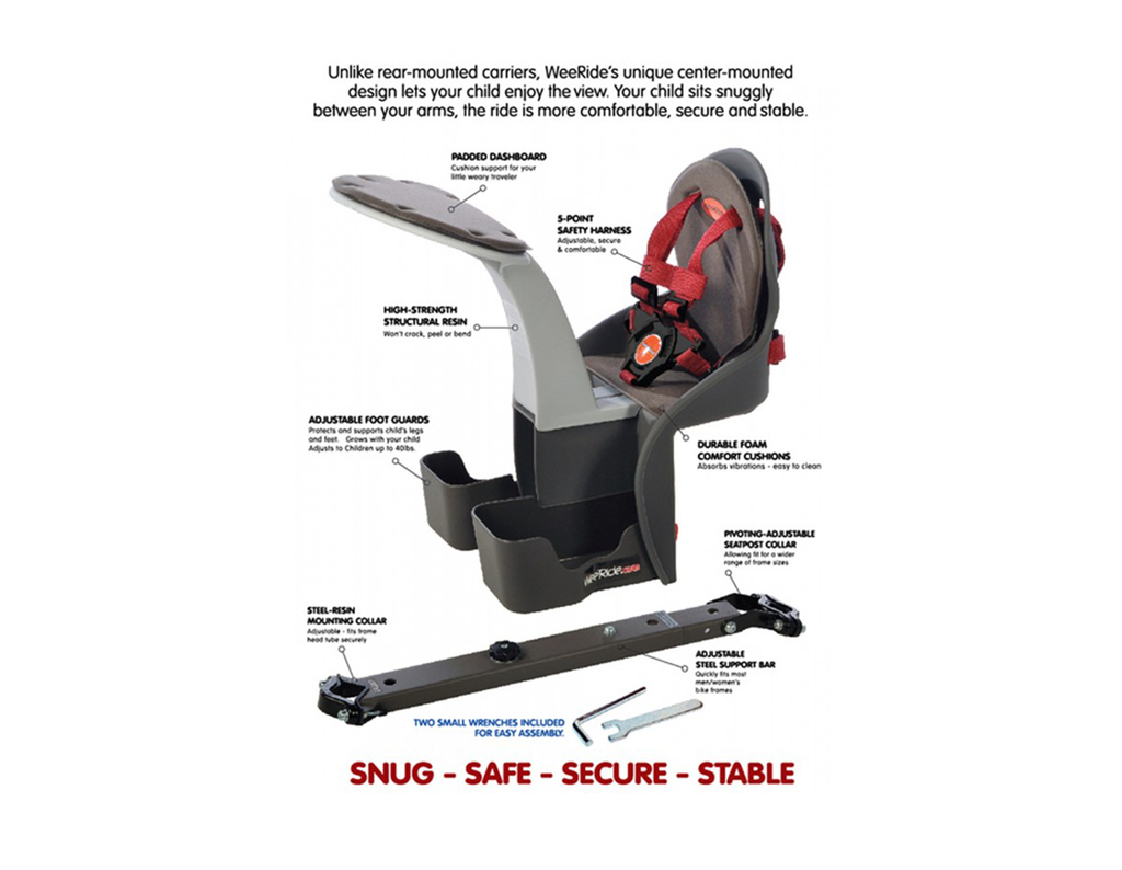 Weeride Kangaroo Carrier Classic Beachbikes