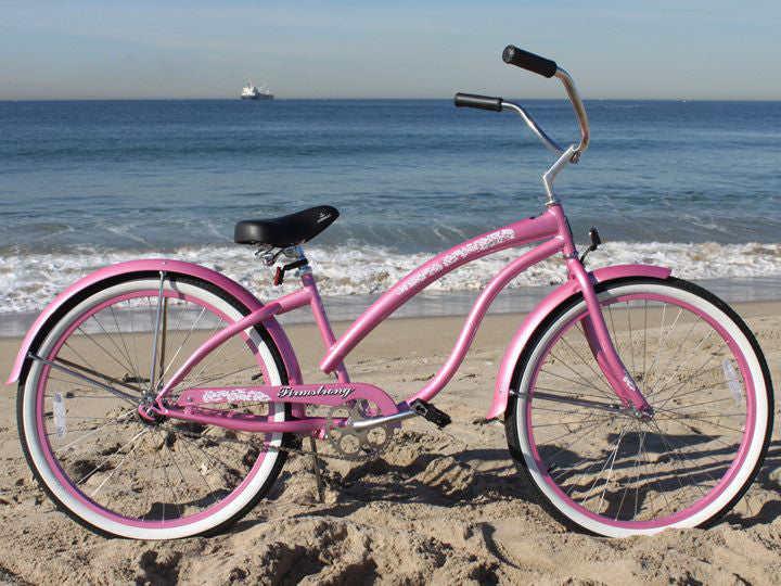Firmstrong 26 Inch Women's Single Speed Beach Cruiser Bicycle