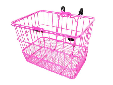 SunLite Lift-Off Mesh Bottom Wire Bicycle Basket