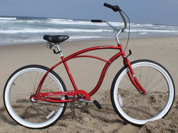 Men's Beach Cruiser Bike Firmstrong 26 Inch Men's Speed Beach