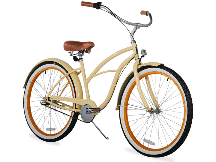 Womens yellow cruiser bike sale