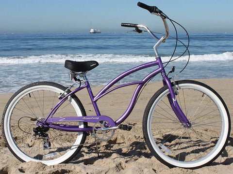 Firmstrong Urban Lady 7 Speed - Women's 26" Beach Cruiser Bike