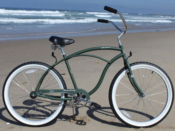 Firmstrong 26 Inch Men's Beach Cruiser Bike Single Speed